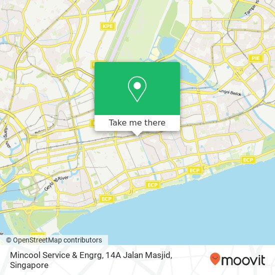 Mincool Service & Engrg, 14A Jalan Masjid map