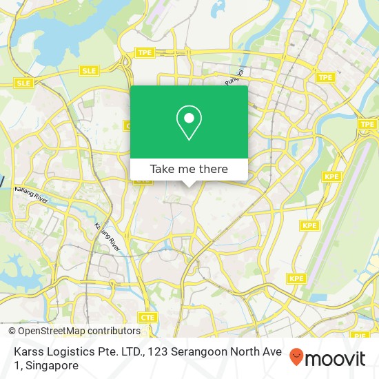 Karss Logistics Pte. LTD., 123 Serangoon North Ave 1 map