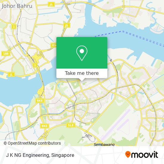 J K NG Engineering map