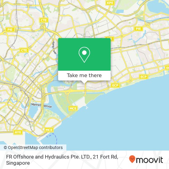 FR Offshore and Hydraulics Pte. LTD., 21 Fort Rd map