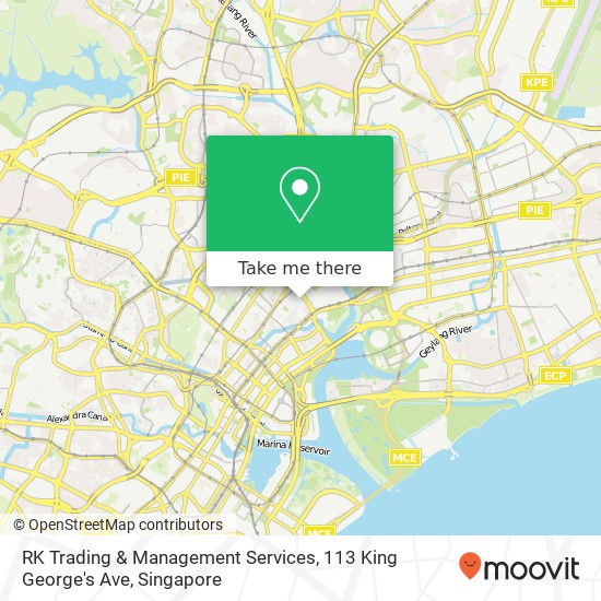 RK Trading & Management Services, 113 King George's Ave地图