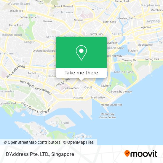 D'Address Pte. LTD.地图