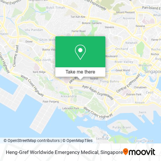 Heng-Gref Worldwide Emergency Medical map