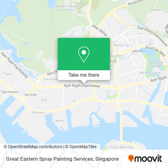 Great Eastern Spray Painting Services map