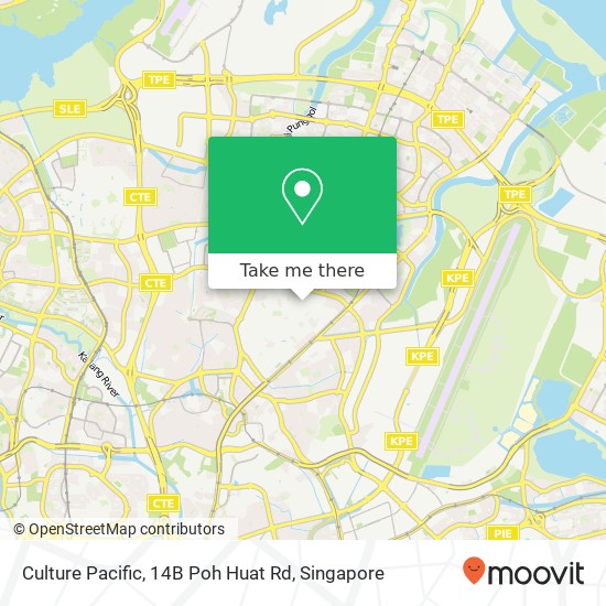 Culture Pacific, 14B Poh Huat Rd地图