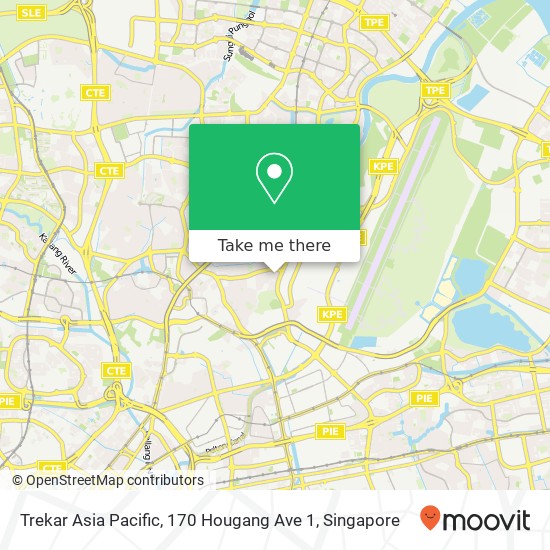 Trekar Asia Pacific, 170 Hougang Ave 1 map