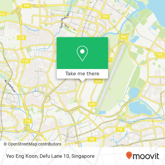 Yeo Eng Koon, Defu Lane 10地图