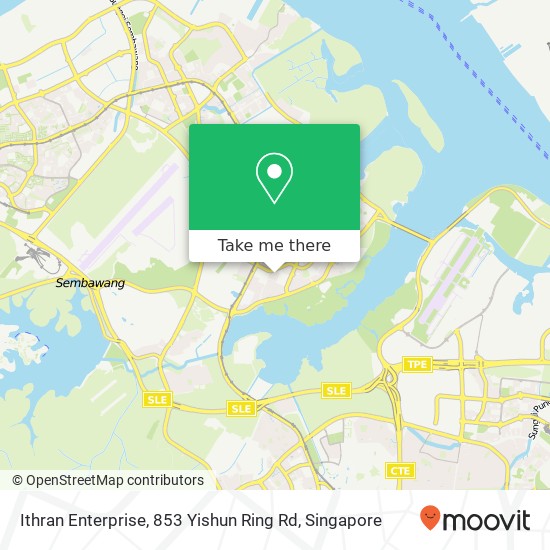 Ithran Enterprise, 853 Yishun Ring Rd map