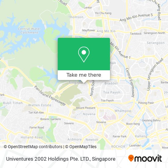 Univentures 2002 Holdings Pte. LTD. map