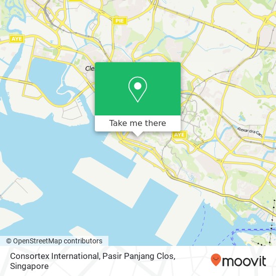 Consortex International, Pasir Panjang Clos map