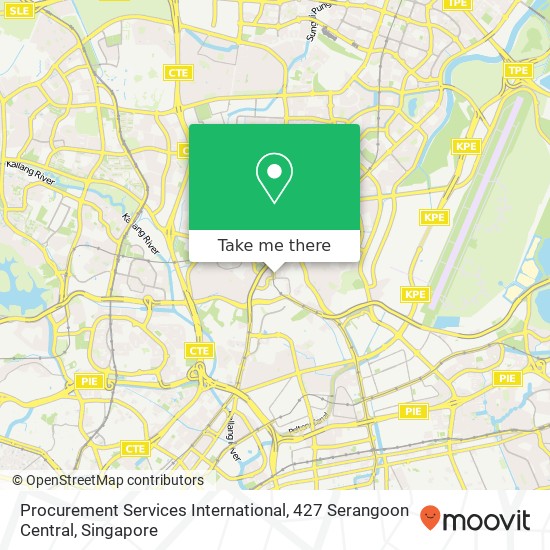 Procurement Services International, 427 Serangoon Central地图