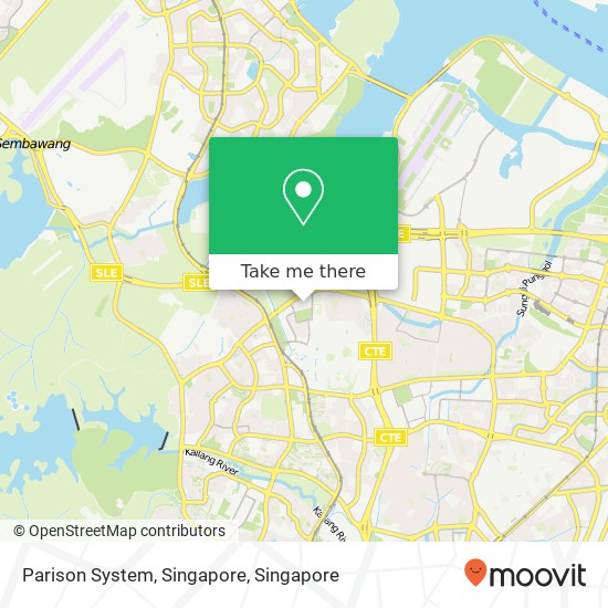 Parison System, Singapore map