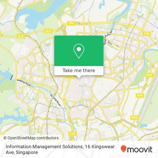 Information Management Solutions, 16 Kingswear Ave地图