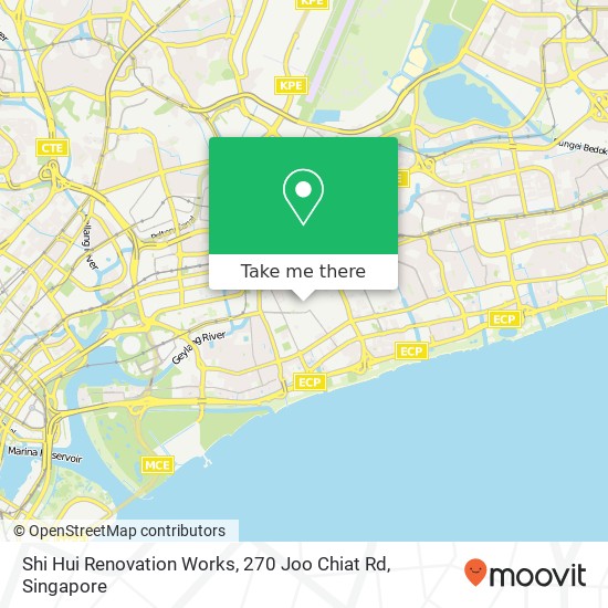 Shi Hui Renovation Works, 270 Joo Chiat Rd map