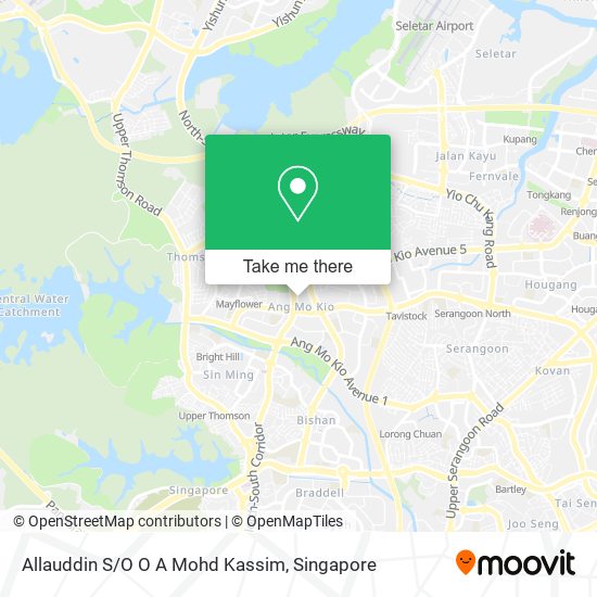 Allauddin S/O O A Mohd Kassim地图
