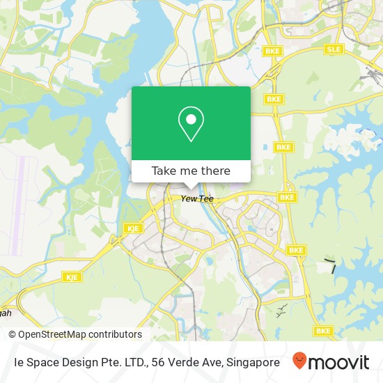 Ie Space Design Pte. LTD., 56 Verde Ave map