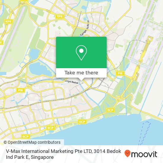 V-Max International Marketing Pte LTD, 3014 Bedok Ind Park E地图