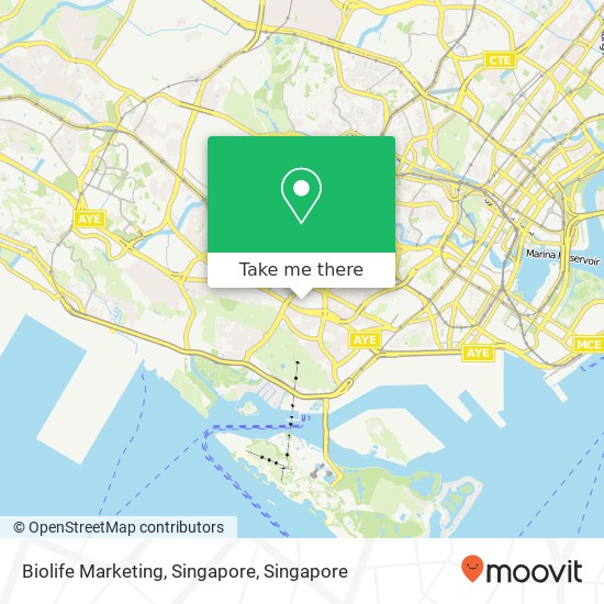 Biolife Marketing, Singapore地图