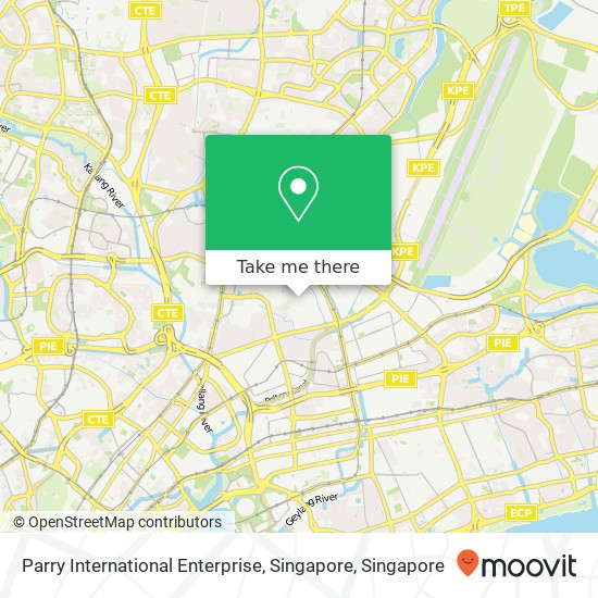 Parry International Enterprise, Singapore map