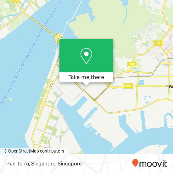 Pan Terra, Singapore地图