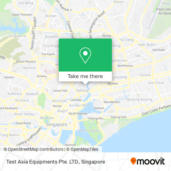 Test Asia Equipments Pte. LTD. map