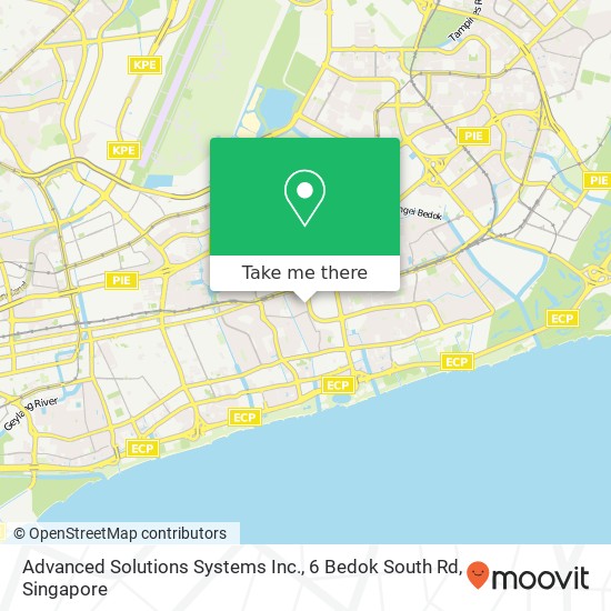 Advanced Solutions Systems Inc., 6 Bedok South Rd地图