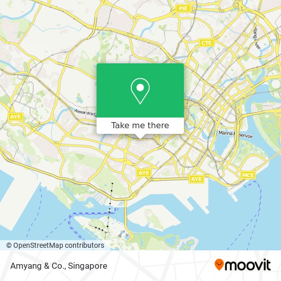 Amyang & Co. map