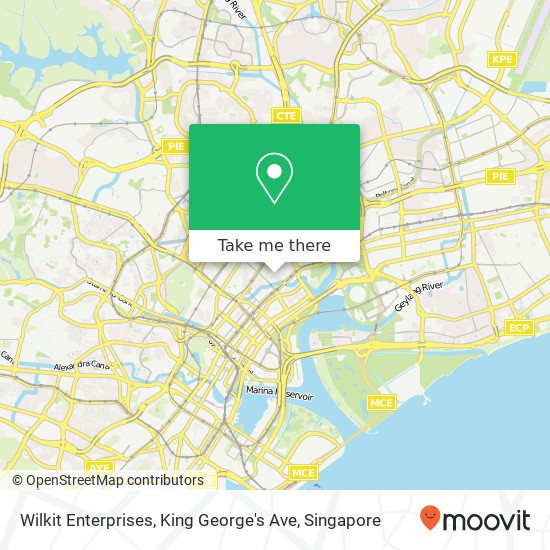 Wilkit Enterprises, King George's Ave map