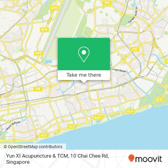 Yun XI Acupuncture & TCM, 10 Chai Chee Rd map