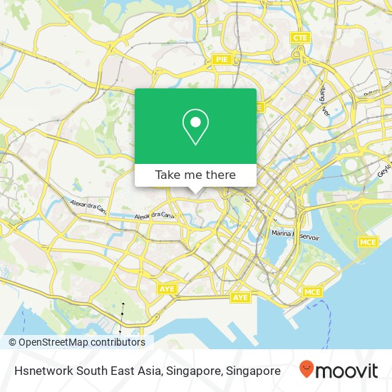 Hsnetwork South East Asia, Singapore地图