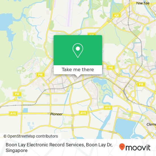 Boon Lay Electronic Record Services, Boon Lay Dr map