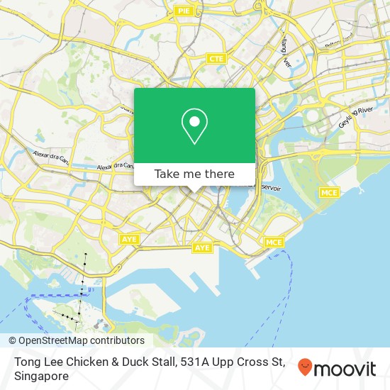 Tong Lee Chicken & Duck Stall, 531A Upp Cross St map