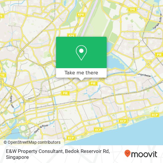 E&W Property Consultant, Bedok Reservoir Rd map