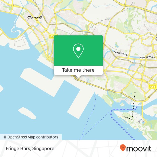 Fringe Bars map