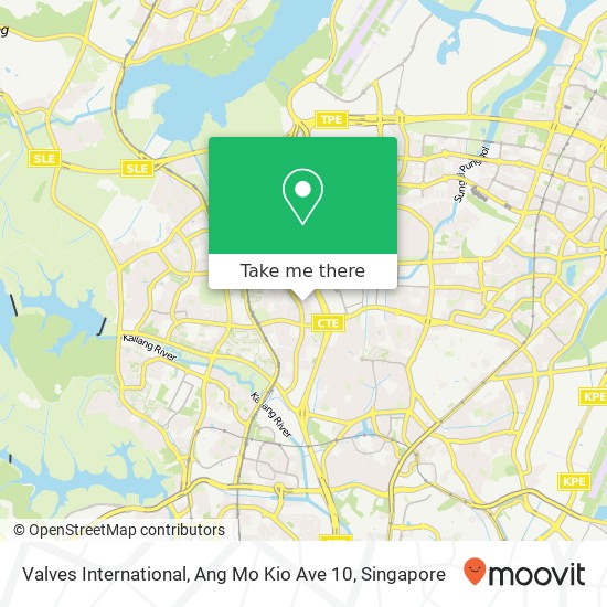 Valves International, Ang Mo Kio Ave 10 map