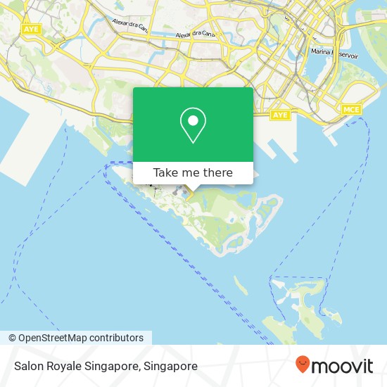 Salon Royale Singapore map