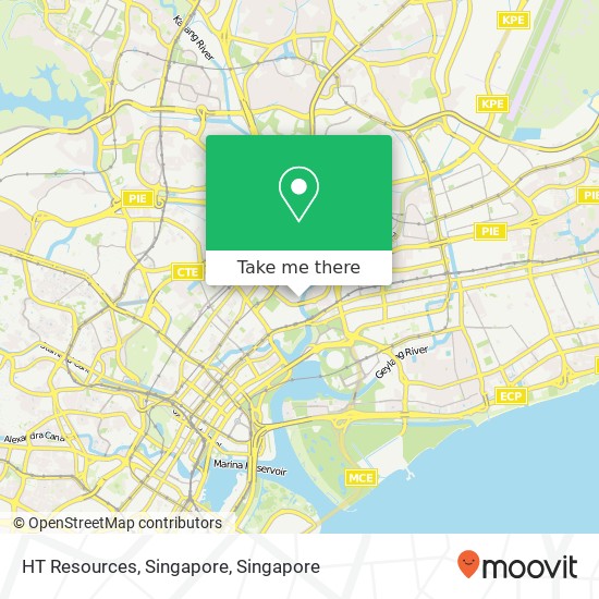 HT Resources, Singapore map