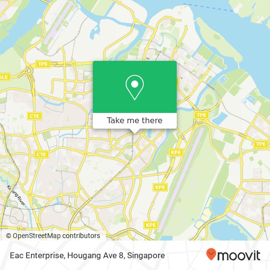 Eac Enterprise, Hougang Ave 8 map