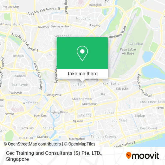 Cec Training and Consultants (S) Pte. LTD. map