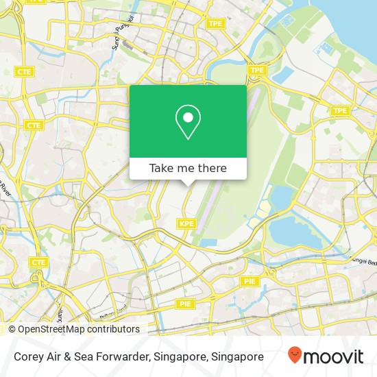 Corey Air & Sea Forwarder, Singapore地图