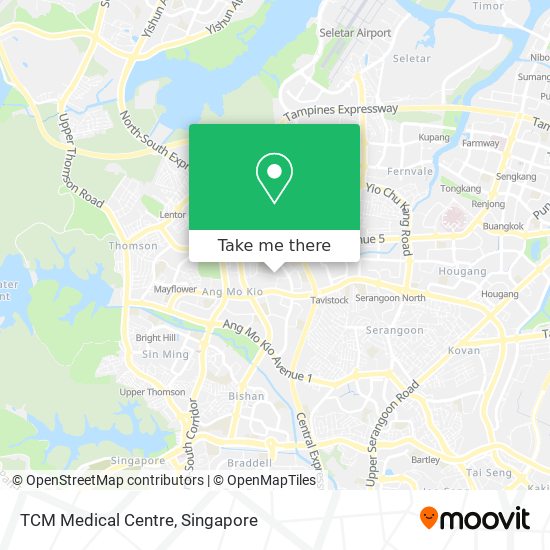 TCM Medical Centre map