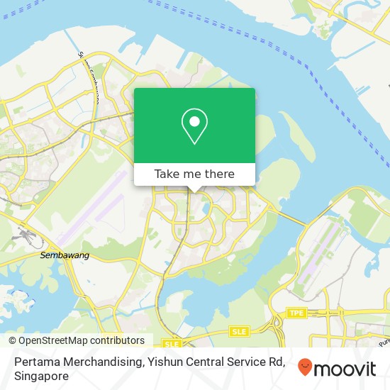 Pertama Merchandising, Yishun Central Service Rd map