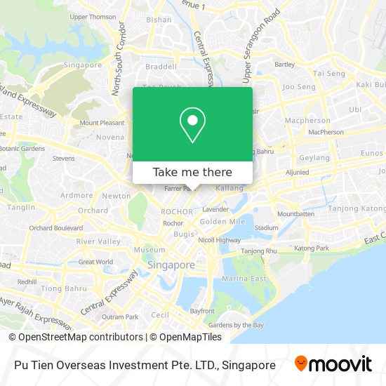 Pu Tien Overseas Investment Pte. LTD. map