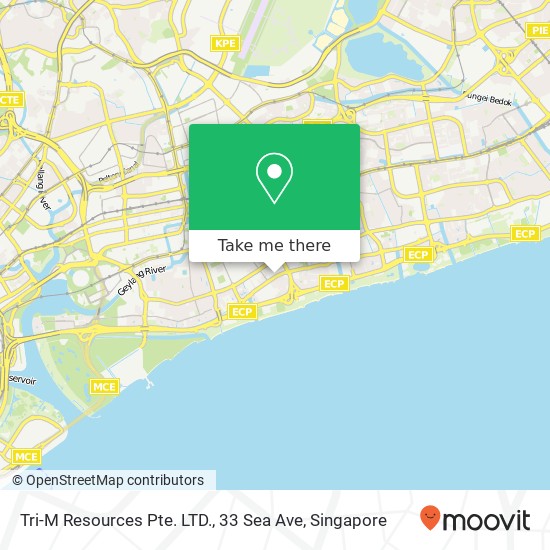 Tri-M Resources Pte. LTD., 33 Sea Ave map