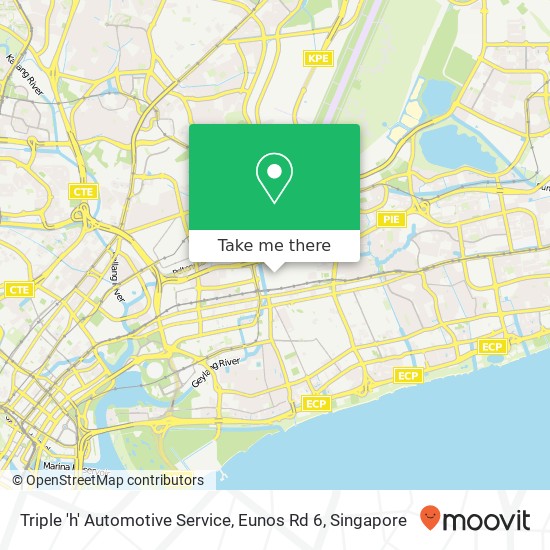 Triple 'h' Automotive Service, Eunos Rd 6地图