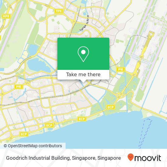 Goodrich Industrial Building, Singapore map