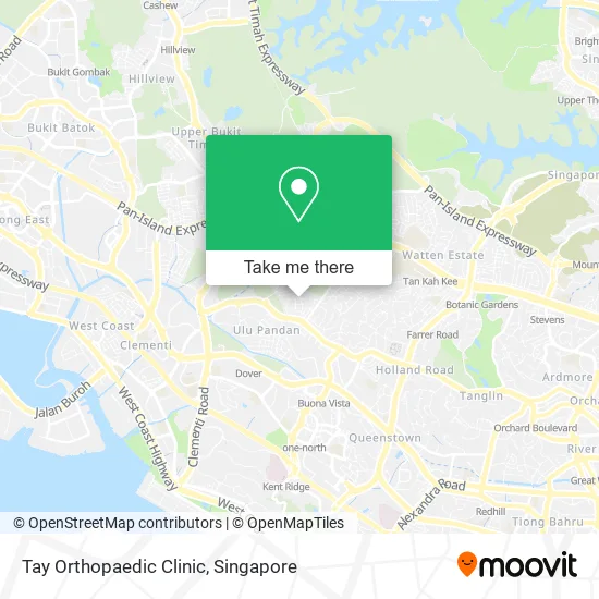 Tay Orthopaedic Clinic map