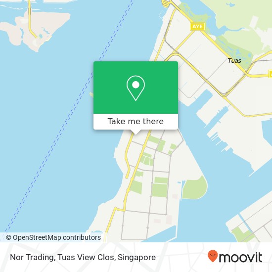 Nor Trading, Tuas View Clos map