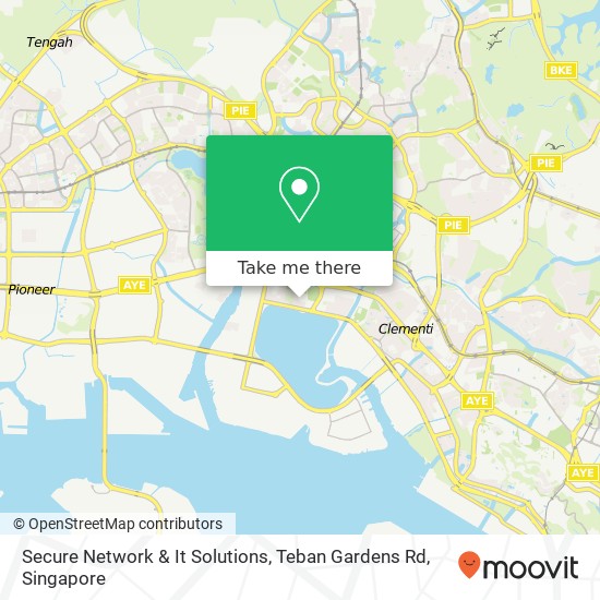 Secure Network & It Solutions, Teban Gardens Rd map