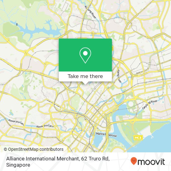 Alliance International Merchant, 62 Truro Rd map